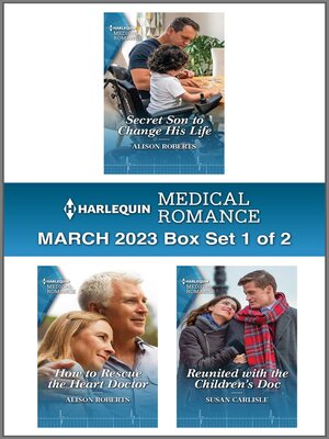 cover image of Harlequin Medical Romance March 2023--Box Set 1 of 2